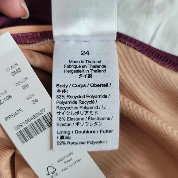 J. Crew One Shoulder Ruched One Piece Swimsuit - Picture 7 of 8